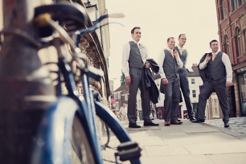 york wedding photographers, vintage wedding photography, quirky wedding photography, wedding bikes