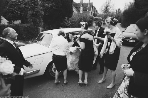 Pekes Manor Sussex Wedding Photography, vintage wedding photography, quirky wedding photography