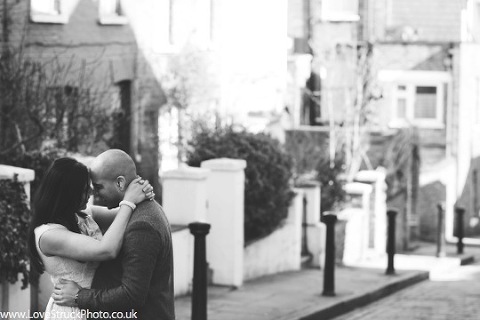 Pergola and Hill Gardens, Hampstead Heath Pre Wedding Photoshoot, London Engagement Shoot