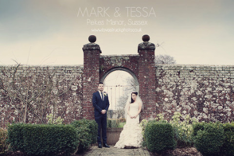 Pekes Manor Sussex Wedding Photography, vintage wedding photography, quirky wedding photography