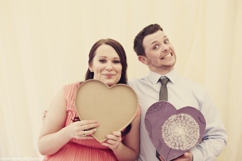fun wedding photobooth