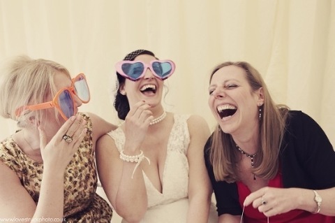 fun wedding photobooth