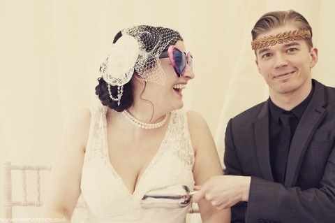 fun wedding photobooth