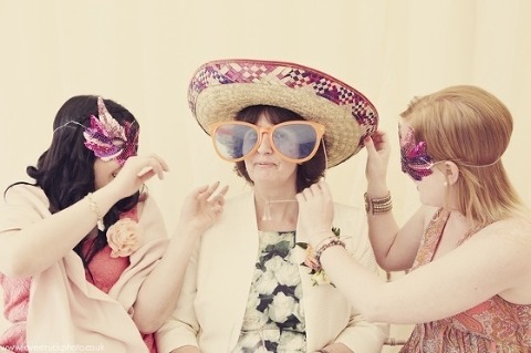 fun wedding photobooth