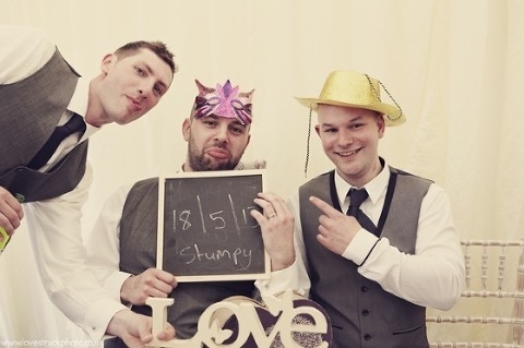 fun wedding photobooth