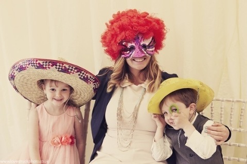 fun wedding photobooth