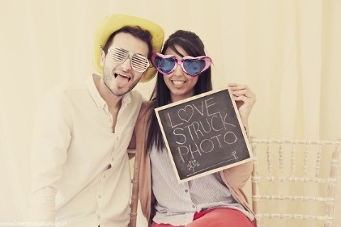 fun wedding photobooth