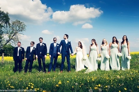 quirky wedding photos, cripps barn wedding, wedding group shots