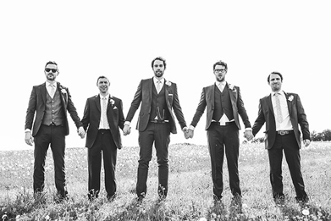 funny groomsmen photos, quirky groomsmen photography