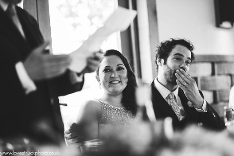 quirky wedding photography, cripps barn wedding, wedding speeches