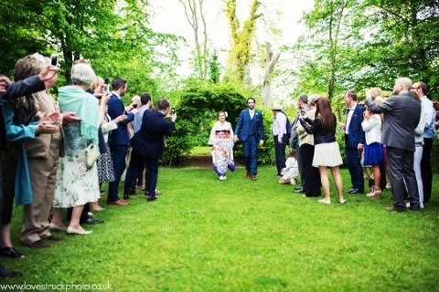 japanese wedding ceremony, quirky wedding photography, cripps barn wedding