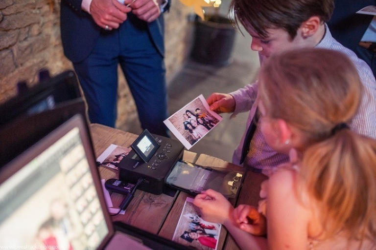 quirky wedding photobooth, cripps barn
