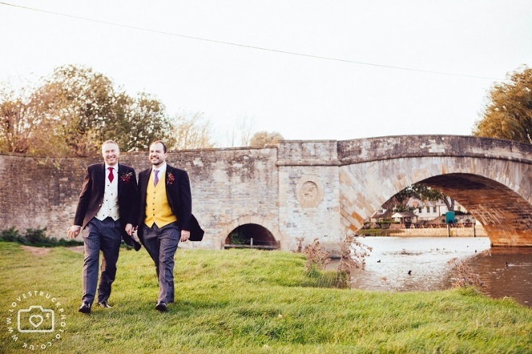 quirky gay wedding photography, civil partnership wedding photography gloucester