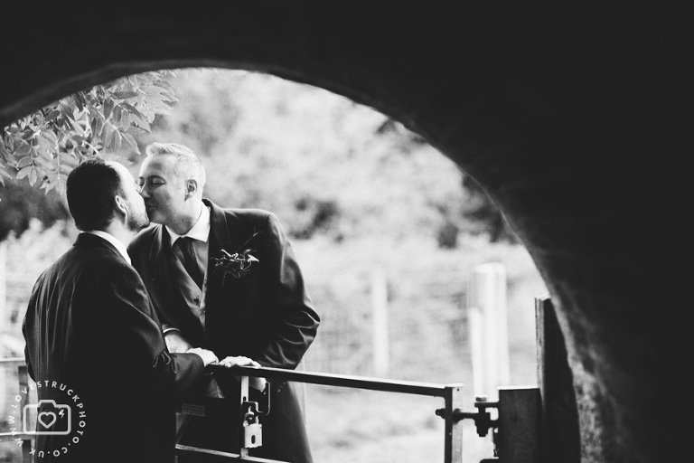 quirky gay wedding photography, civil partnership wedding photography gloucester