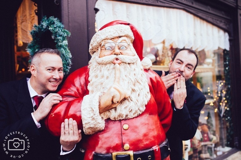 quirky gay wedding photography, civil partnership wedding photography gloucester