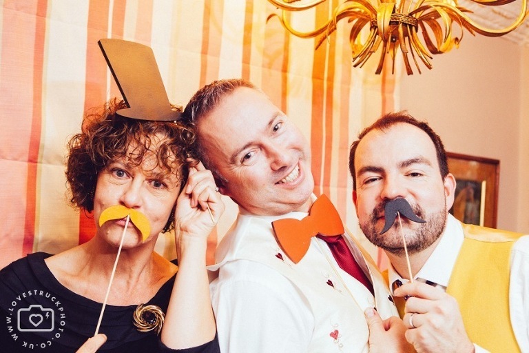 quirky gay wedding photography, civil partnership wedding photography gloucester