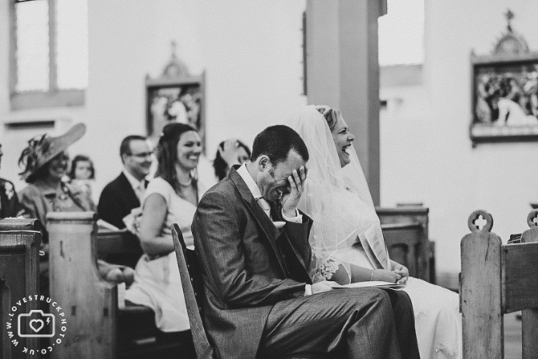 york quirky wedding photographer, fun wedding photographer yorkshire, saint williams college wedding photography
