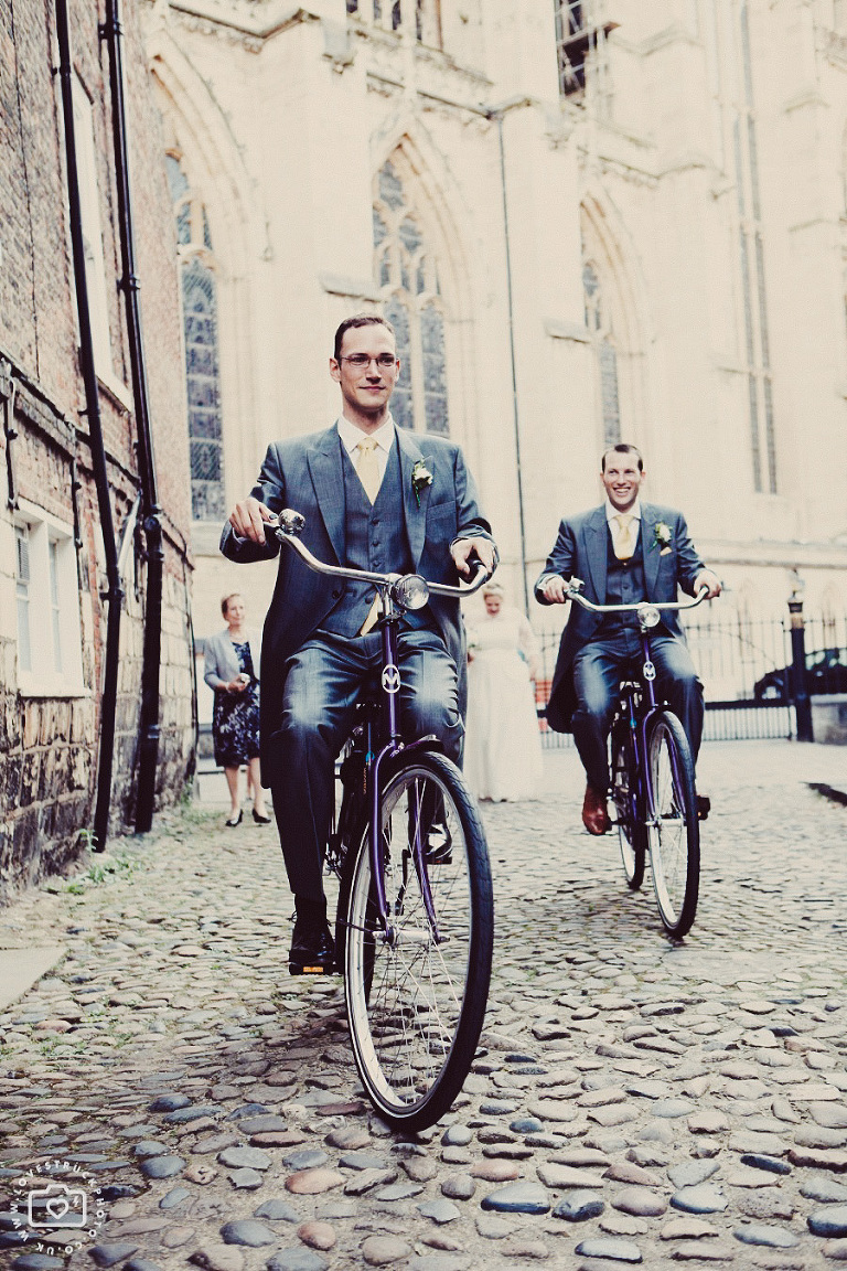 york quirky wedding photographer, fun wedding photographer yorkshire, saint williams college wedding photography