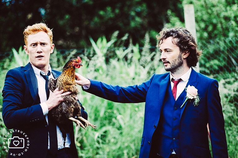 Symondsbury Manor wedding photography, dorset wedding photographer, quirky wedding photography