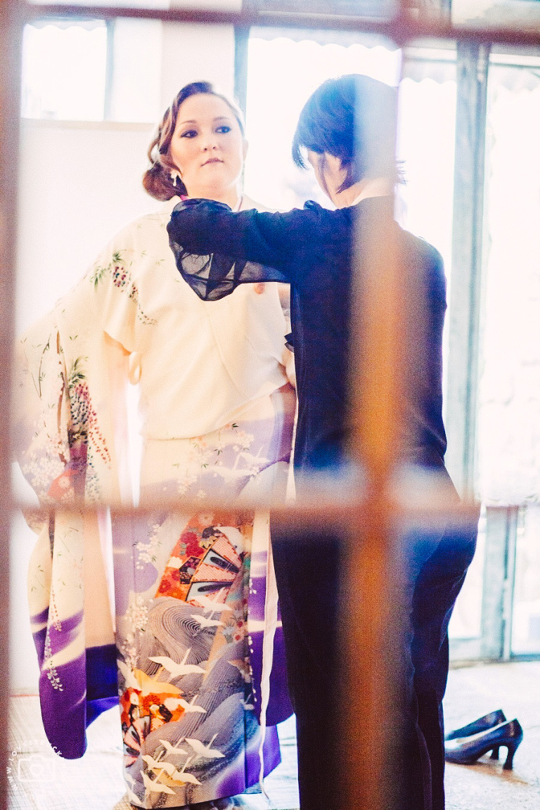 japanese wedding preparations, japanese wedding ceremony in england