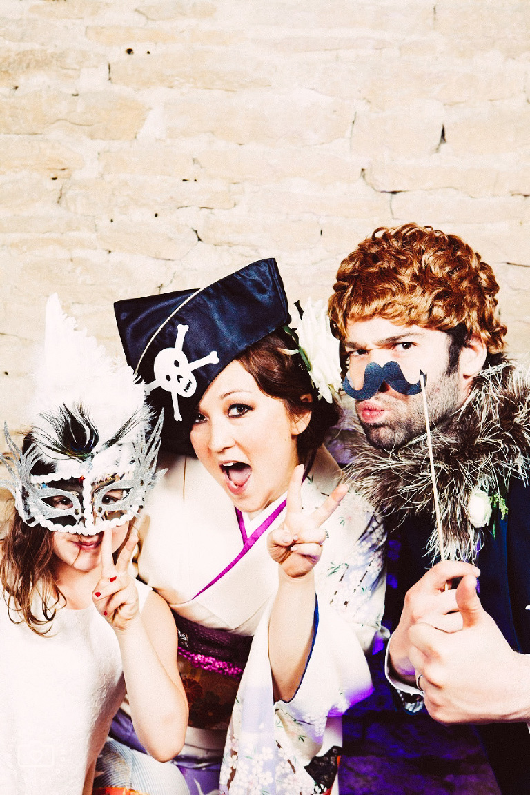 funny wedding photobooth, quirky wedding photobooth in cripps barn