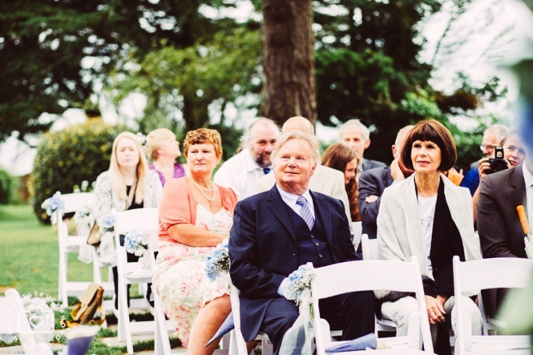 polhawn fort wedding, outdoor wedding ceremony, destination wedding photography, cornwall seaside wedding