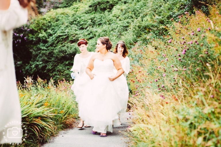 polhawn fort wedding, outdoor wedding ceremony, destination wedding photography, cornwall seaside wedding