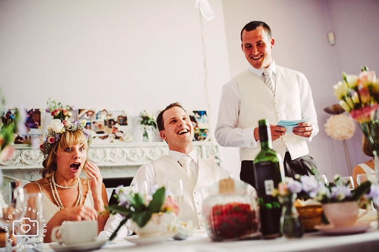 funny wedding speeches, moggerhanger park wedding photography, vintage country house wedding,