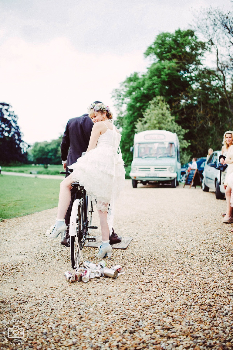 wedding tandem photoshoot, moggerhanger park wedding photography, vintage country house wedding,