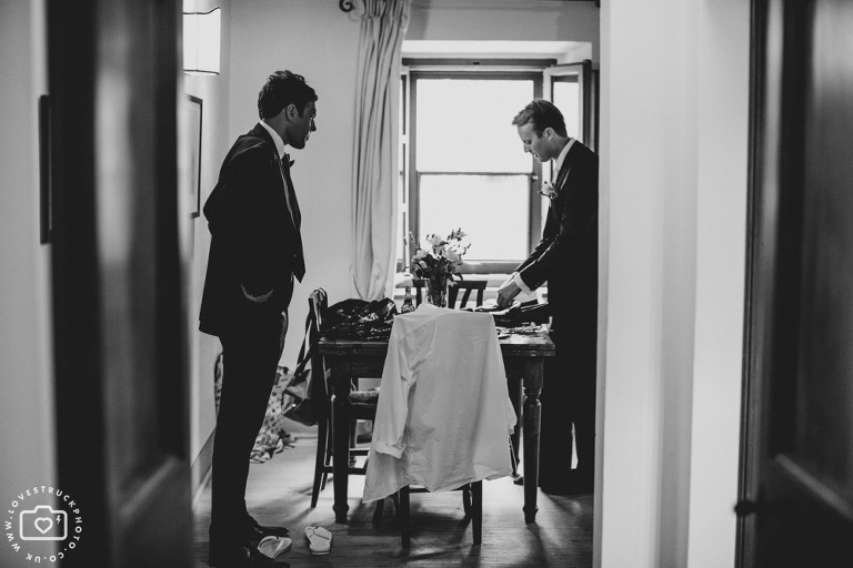Destination Wedding Photographer, Groom Preparations Italy
