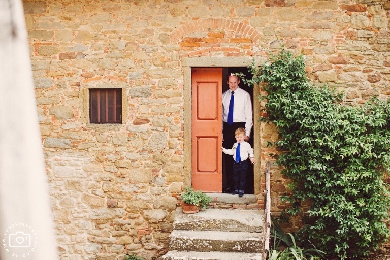 Wedding Ceremony in Castello Di Gargonza