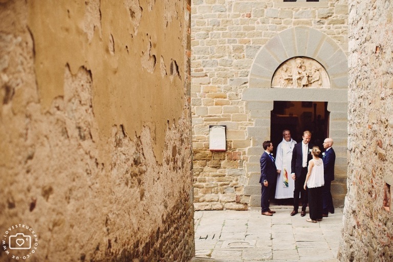 Wedding Ceremony in Castello Di Gargonza