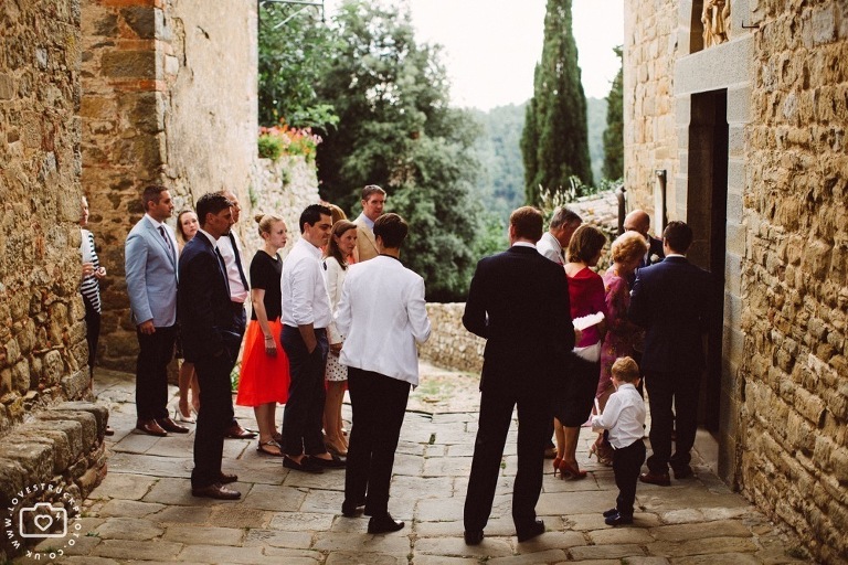 Wedding Ceremony in Castello Di Gargonza
