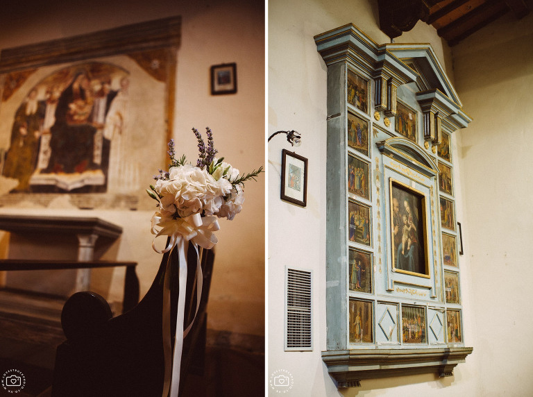 Wedding Ceremony in Castello Di Gargonza