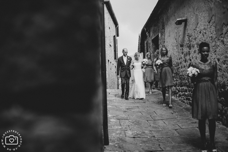 Wedding Ceremony in Castello Di Gargonza
