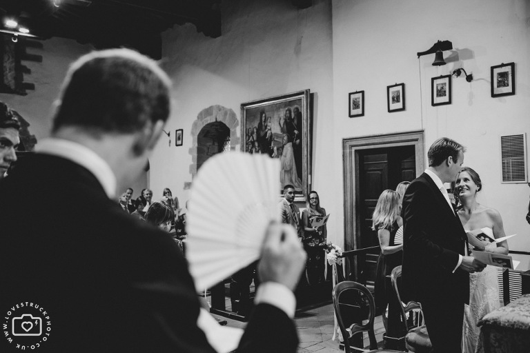 Wedding Ceremony in Castello Di Gargonza