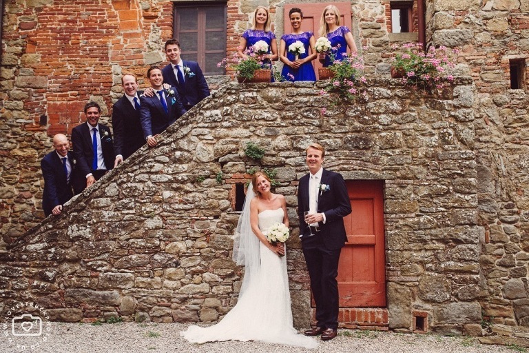 tuscany wedding photographer, castello di gargonza wedding