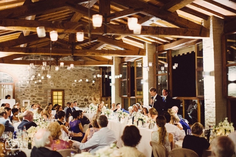 Castello Di Gargonza Wedding Venue Reception