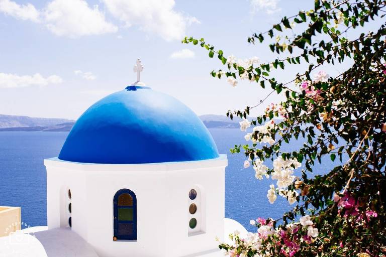 Santorini Destination Post Wedding Shoot