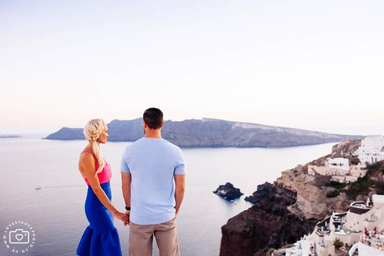 Santorini Oia Sunset Photoshoot