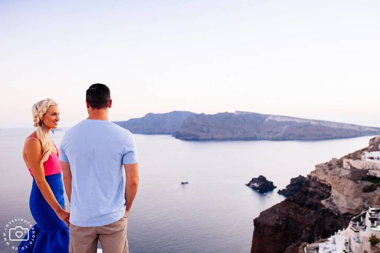 Santorini Oia Sunset Photoshoot