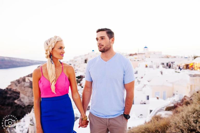 Santorini Oia Sunset Photoshoot