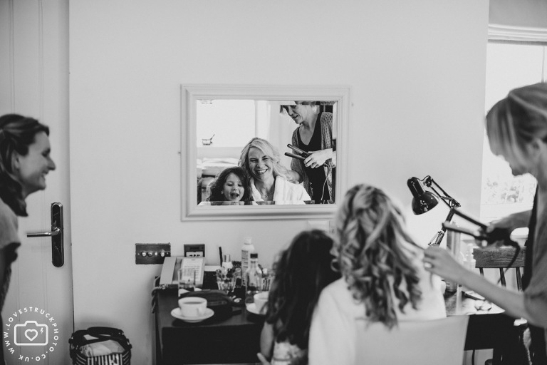 bride getting ready portraits, gloucester wedding photography