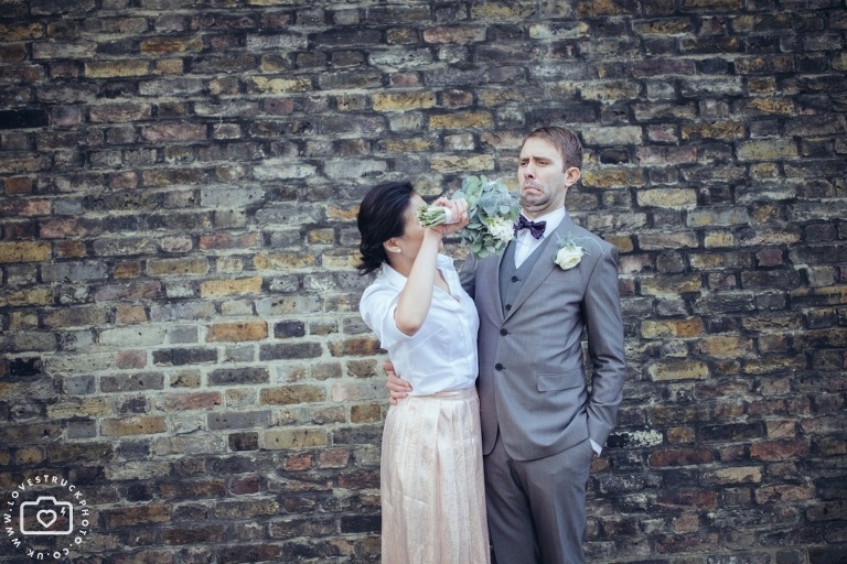 fun wedding photography kensington, quirky wedding in kensington, london wedding photographer