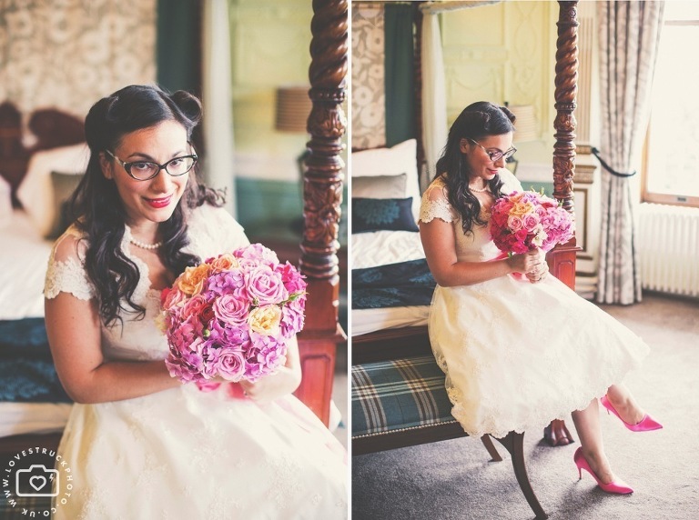 50's inspired wedding in london
