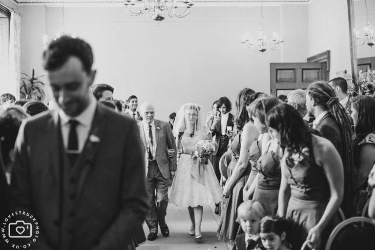 quirky 50's style wedding in london
