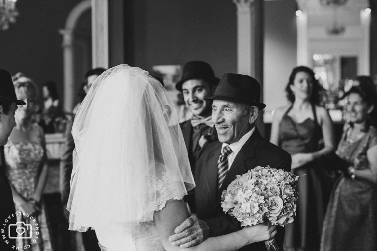 quirky 50's style wedding in london