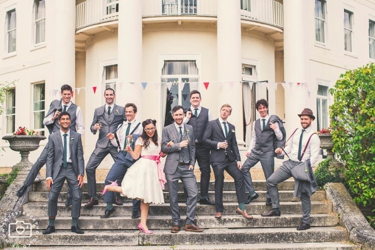 quirky 50's style wedding in london