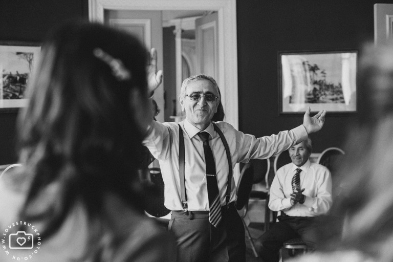 quirky 50's style wedding in london