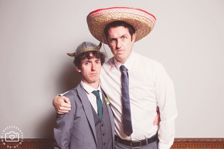 quirky wedding photobooth in london
